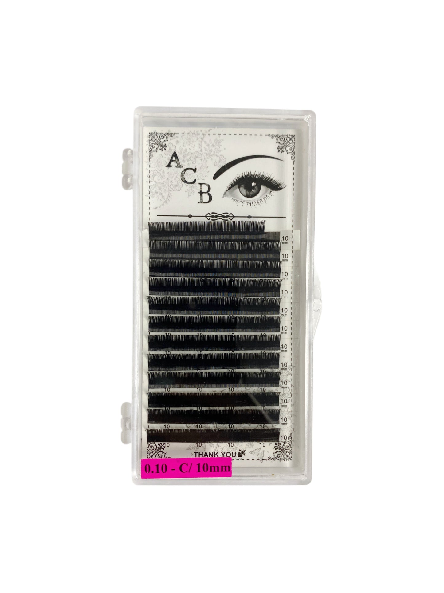 Single Lashes C-Curl 0.10