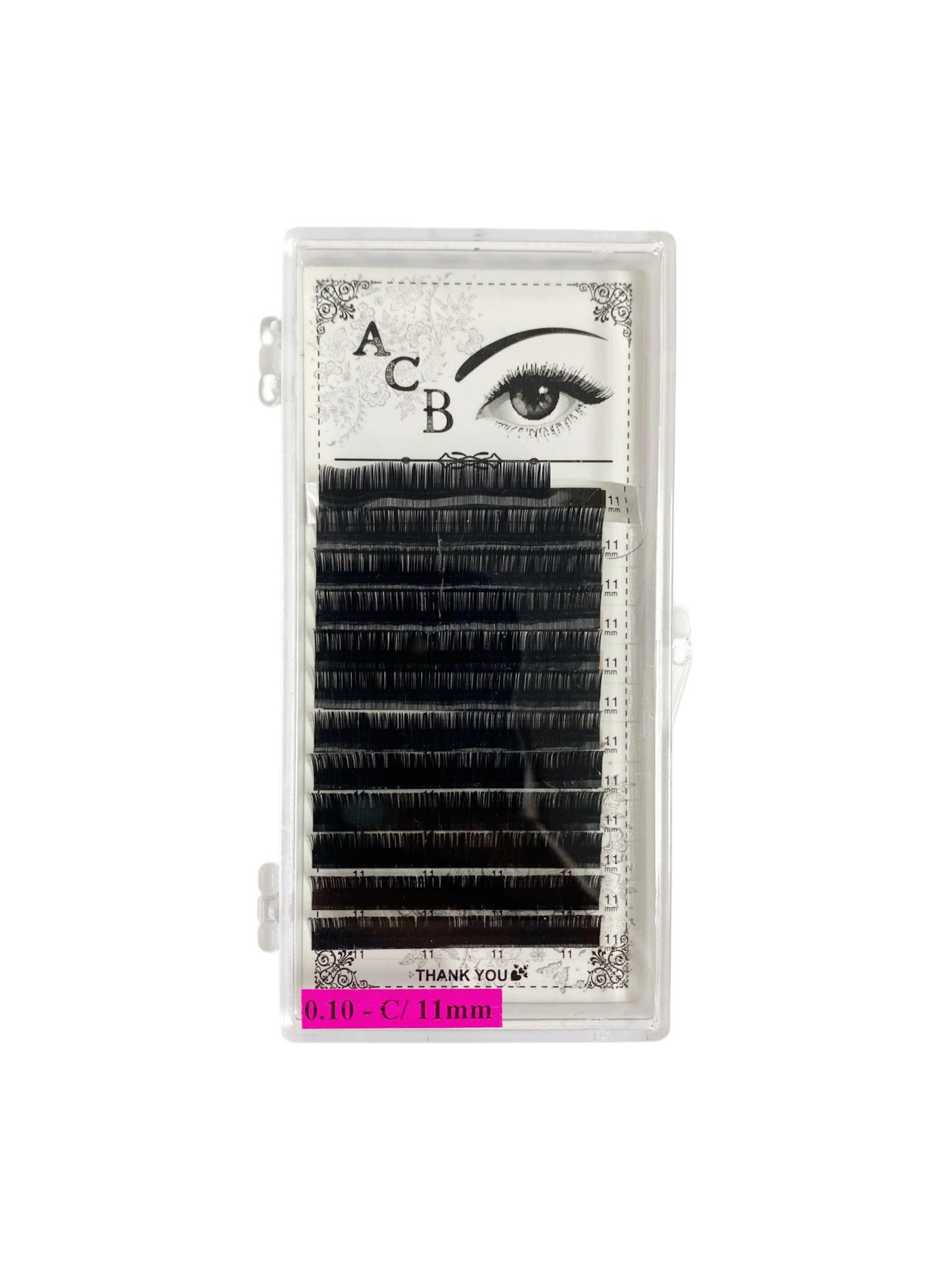 Single Lashes C-Curl 0.10