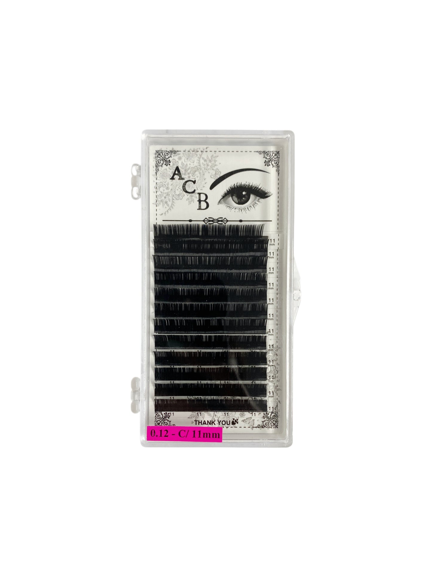 Single Lashes C-Curl 0.12