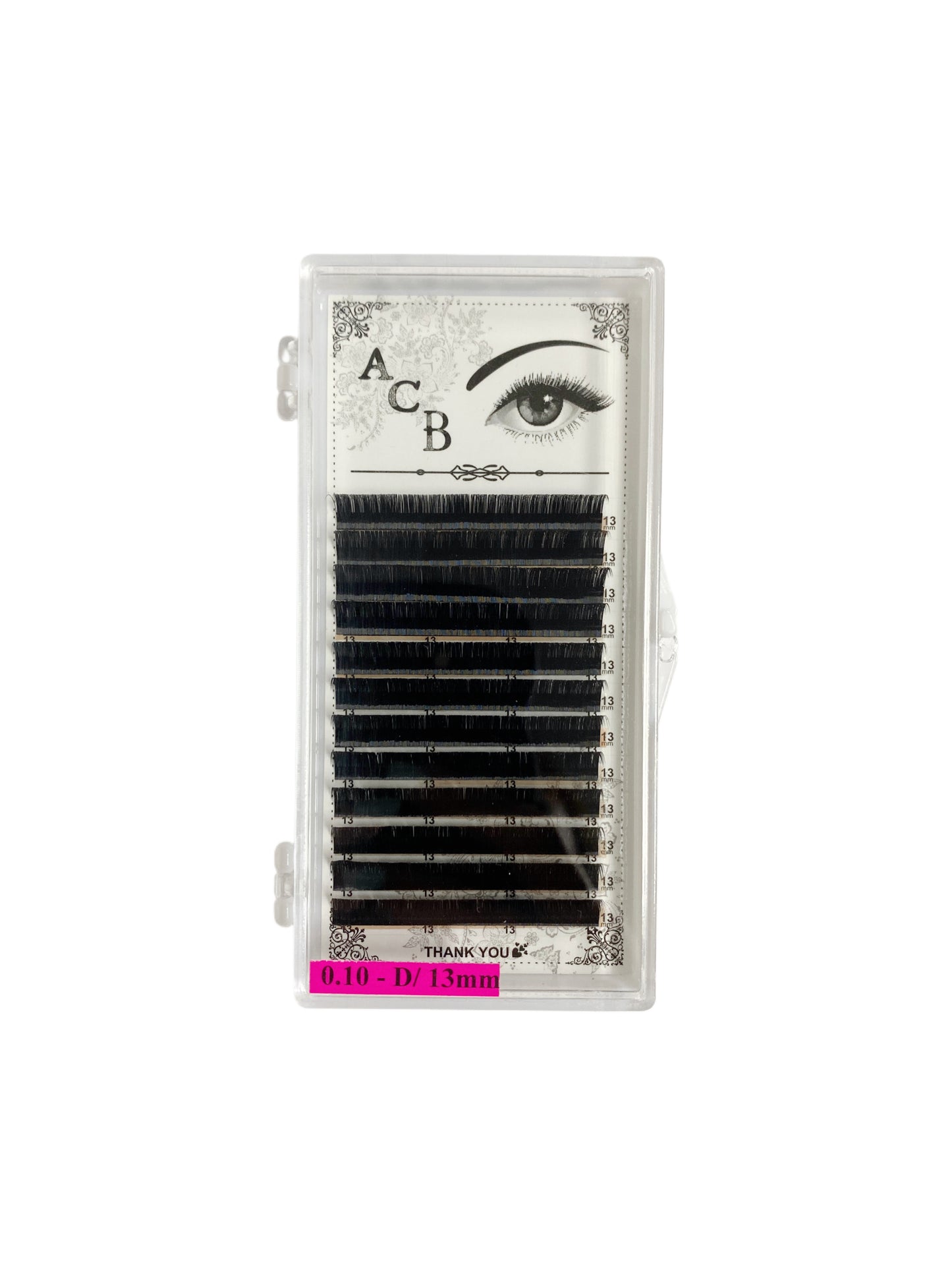 Single Lashes D-Curl 0.10
