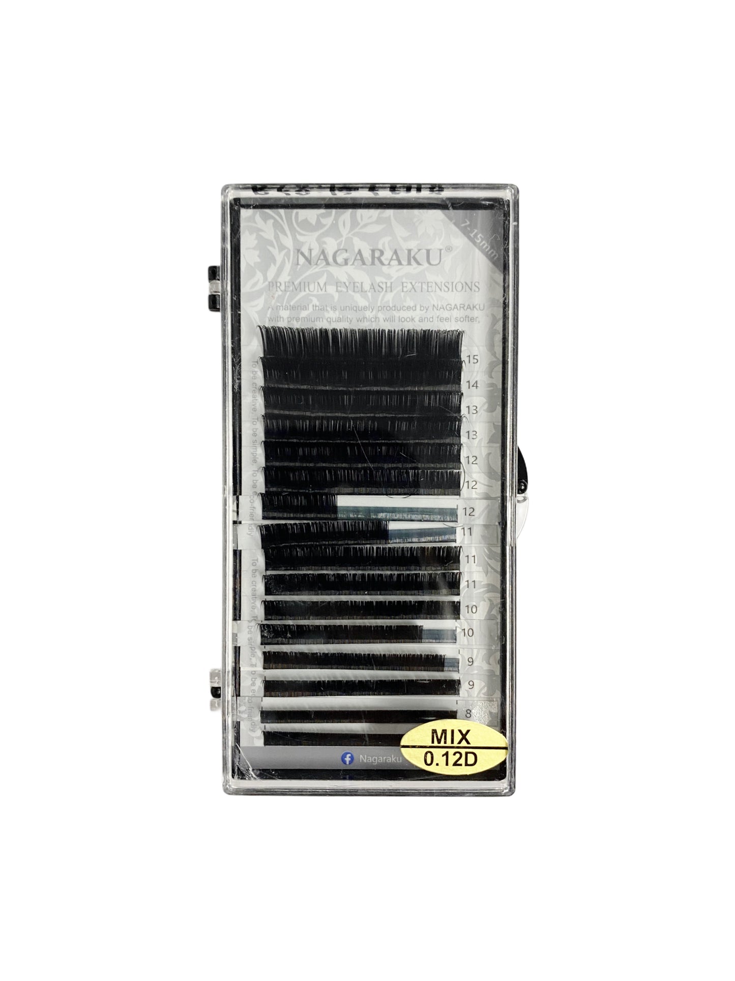 Single Lashes D-Curl 0.12