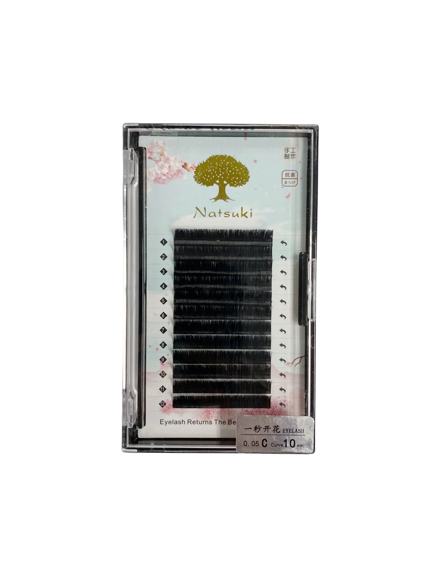 Single lashes C-Curl 0.05