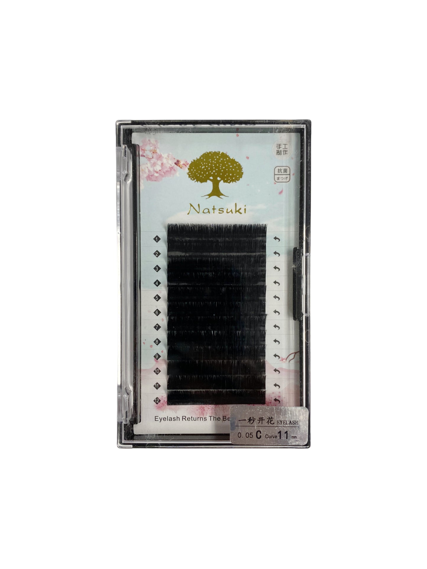 Single lashes C-Curl 0.05