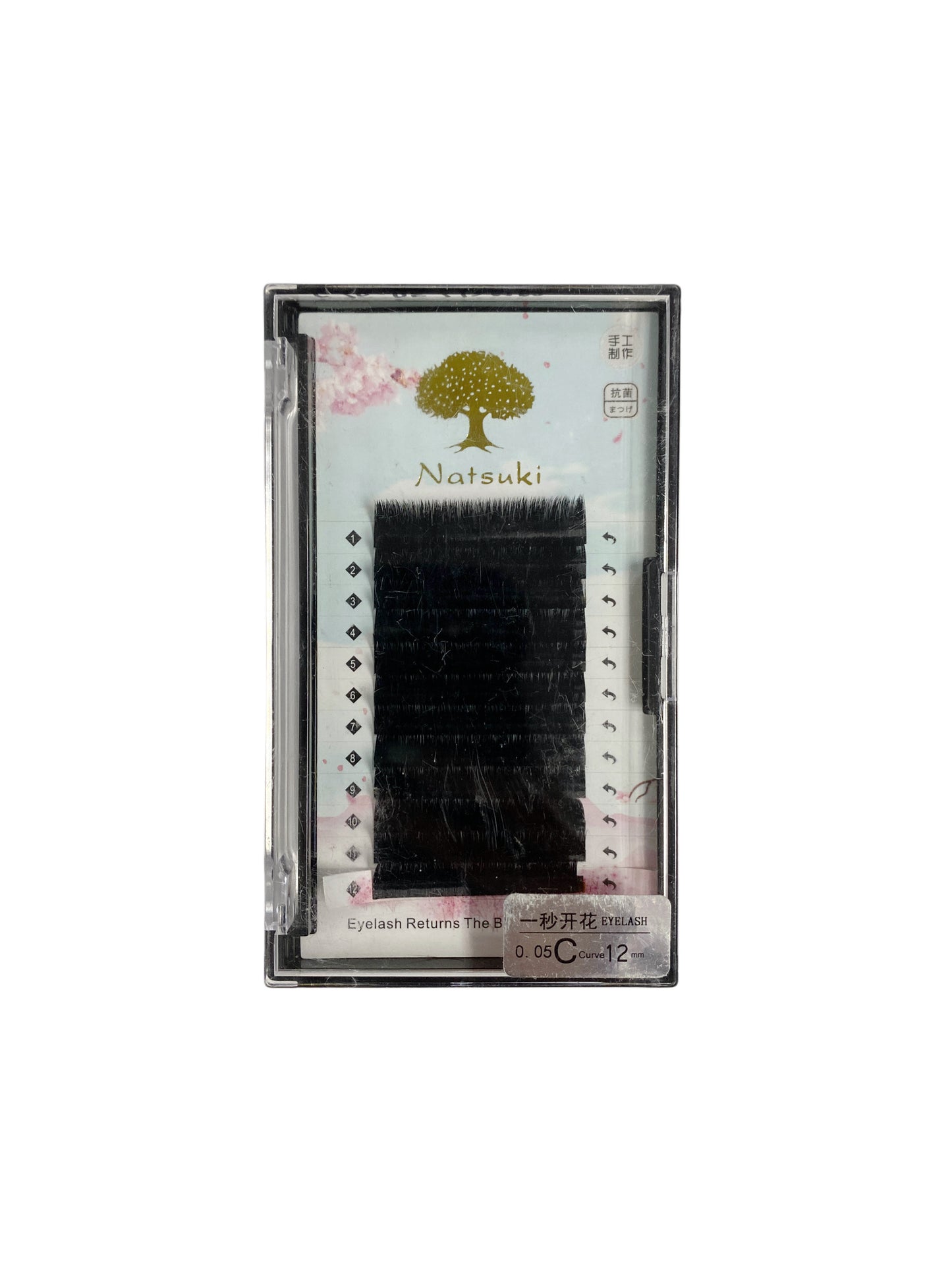 Single lashes C-Curl 0.05