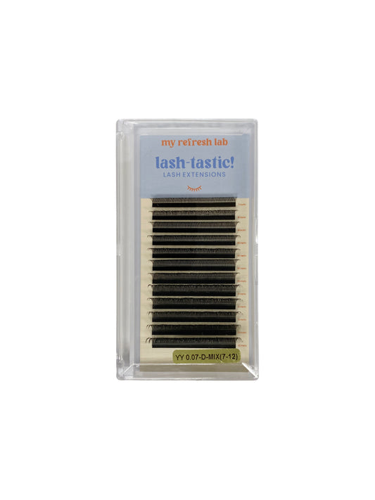 My Refresh Lab - Single lashes D-Curl 0.15mm Mixed (7-12mm)