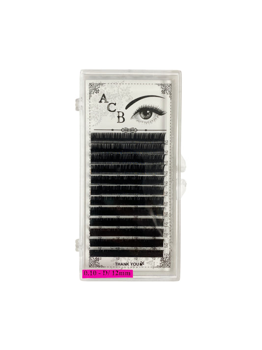 Single Lashes D-Curl 0.10