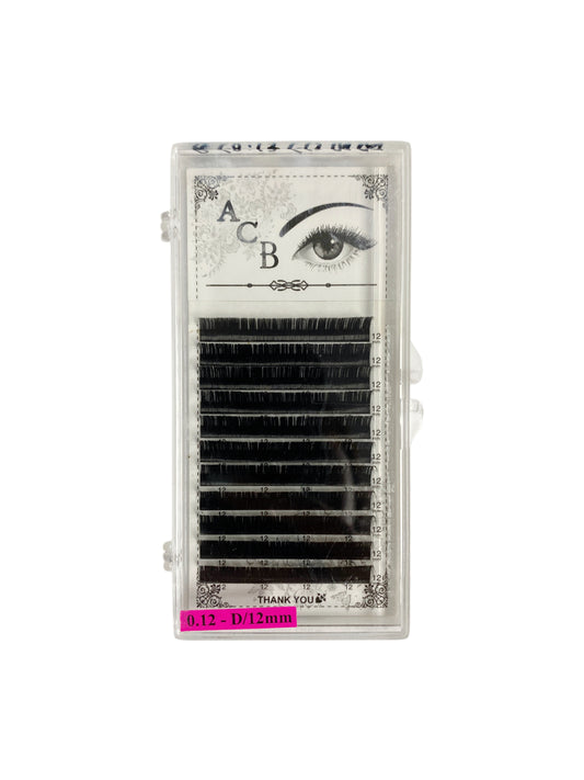 Single Lashes D-Curl 0.12
