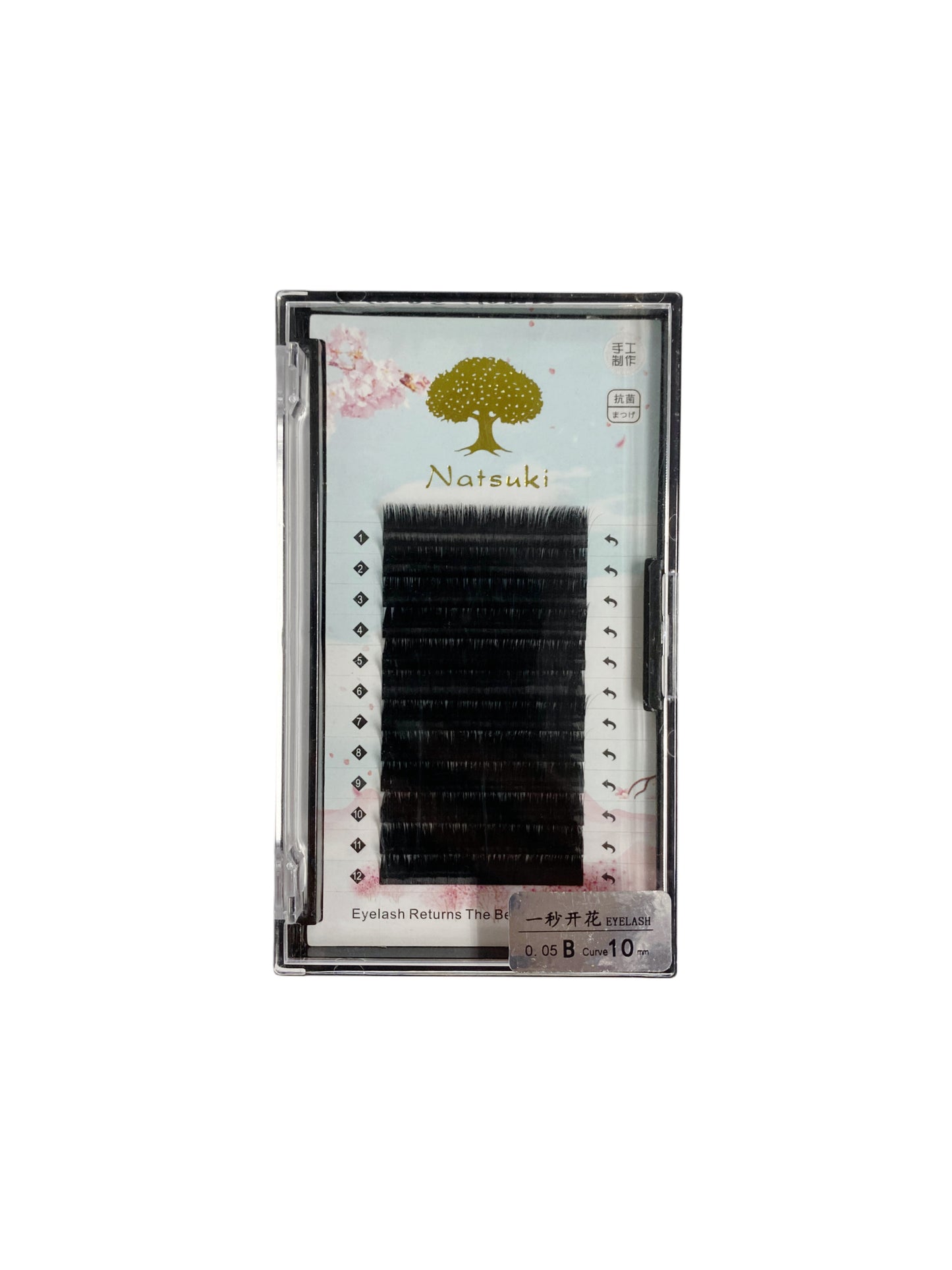 Single lashes B-Curl 0.05
