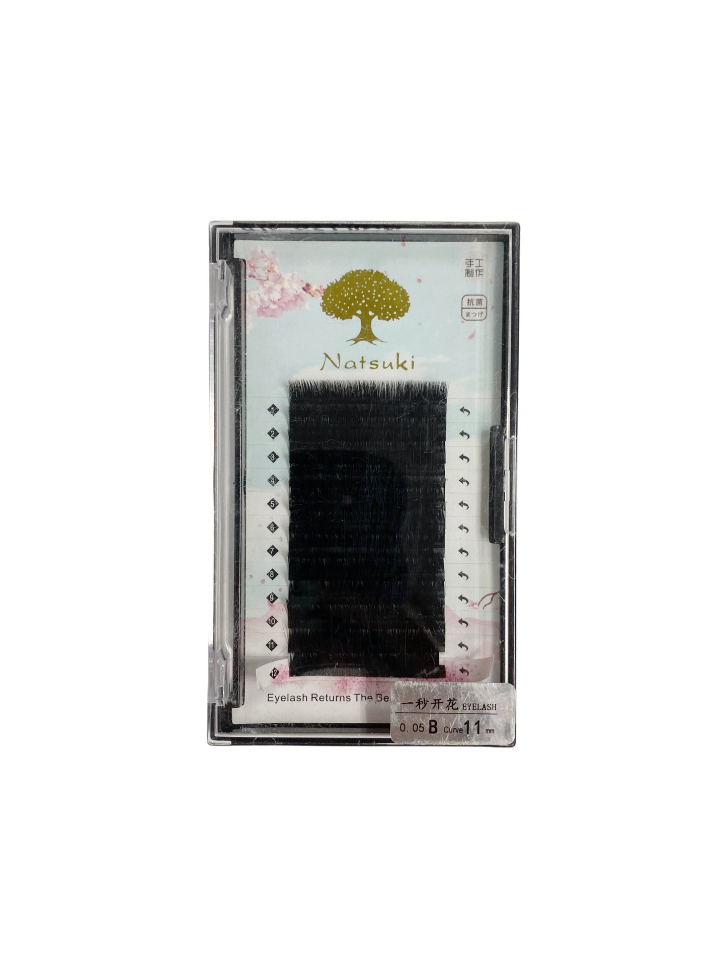 Single lashes B-Curl 0.05