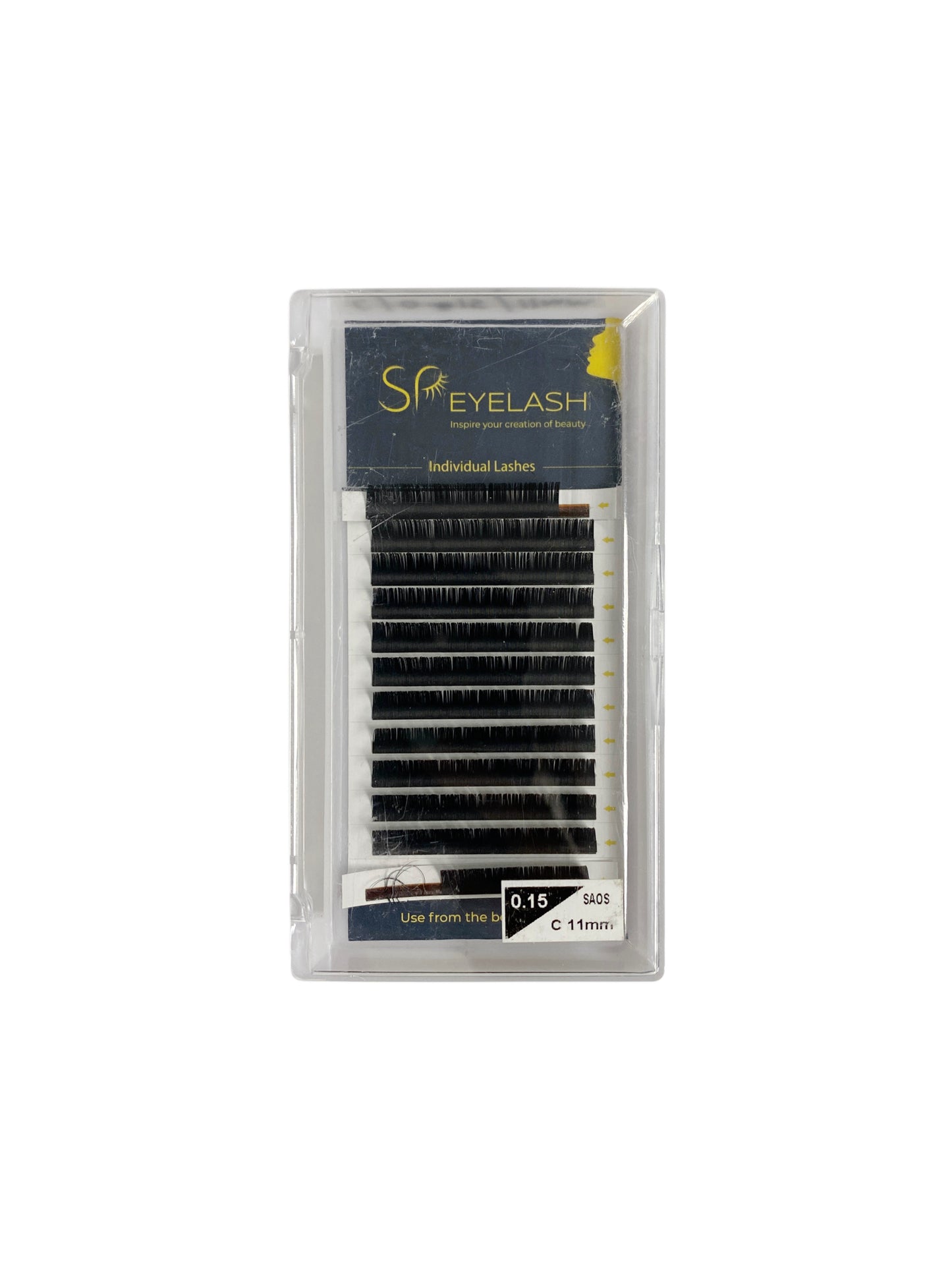 Single lashes C-Curl 0.15mm