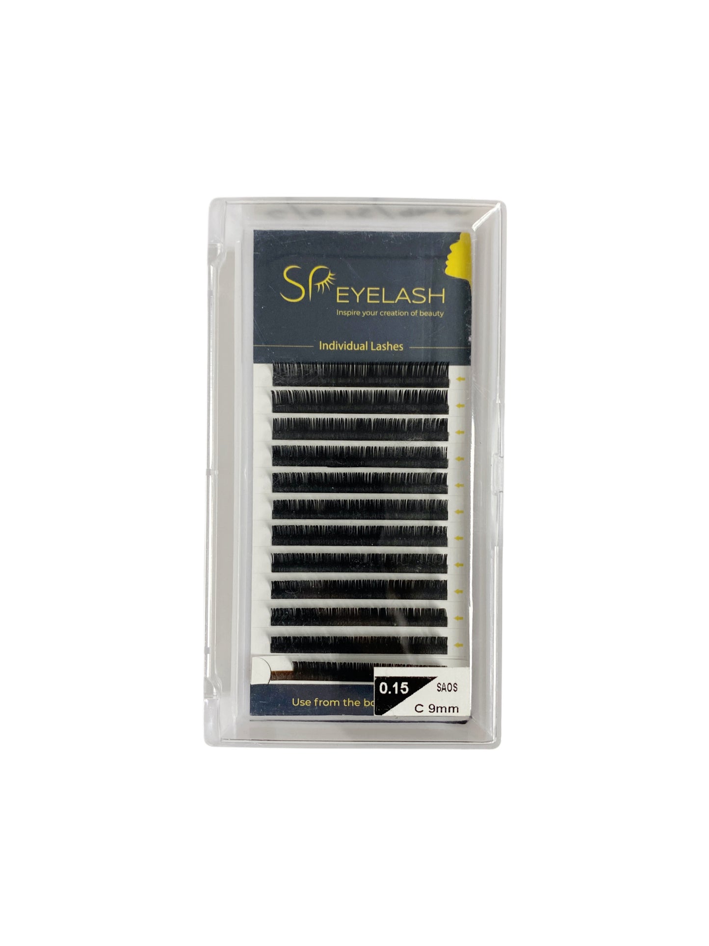 Single lashes C-Curl 0.15mm