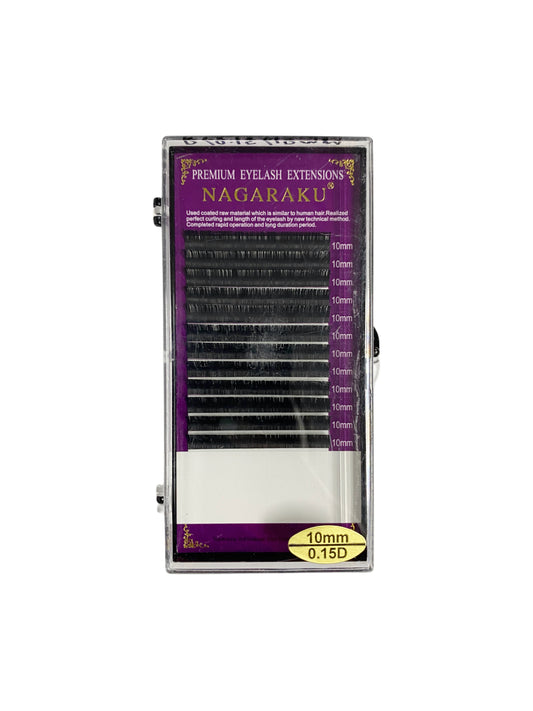 Single lashes D-Curl 0.15mm
